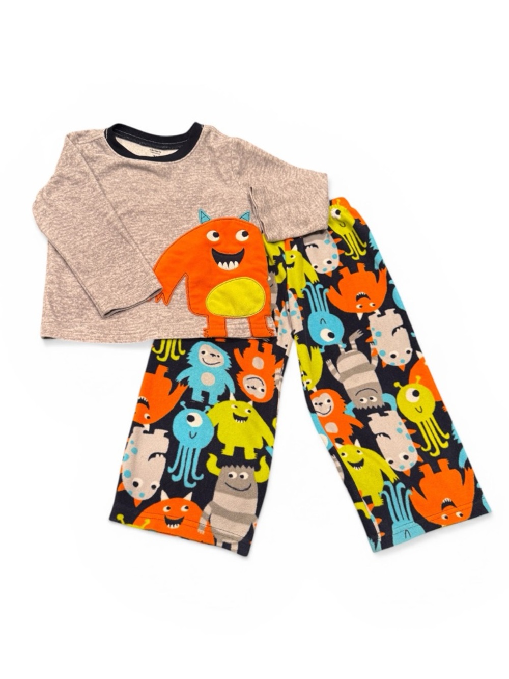 Carter’s Fleece 2 Piece Monster Pajama Set
